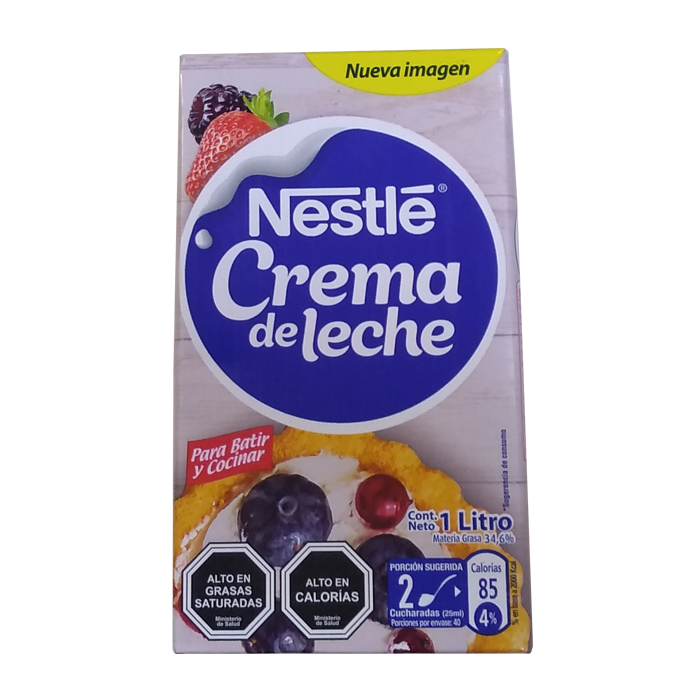 Crema Nestle Uht 1 Lt