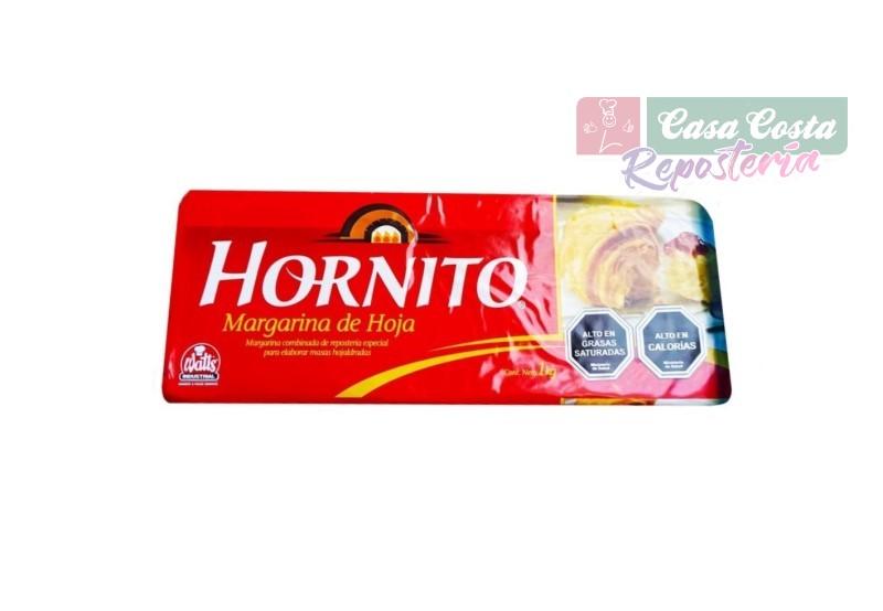 Margarina Hornito Hoja 1 Kilo Watt'S