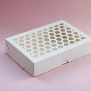 Caja MU para chocolate panal