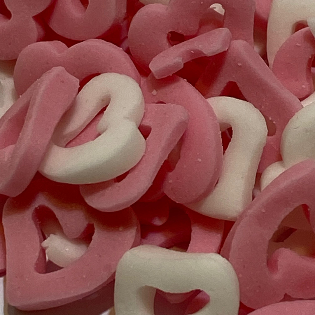 Sprinkle Corazon Rosado, mostacilla, lacasacosta
