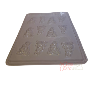 Molde Para Chocolate Pascua Conejo N3, la casa costa